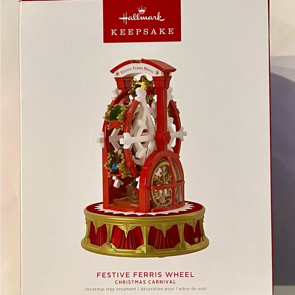 Hallmark Ornament 2022 Festive Ferris Wheel NIB